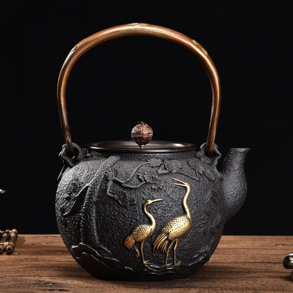 HandmadeTeapots's tweet photo. Turtle and Flamingo Design Cast Iron Japanese Tetsubin Teapot | Handmade Teapots

US$: 347 at: https://t.co/cunoee4vBP
#handmade #tetsubinset #teapotlover #chineseteapot https://t.co/dcPl6roI8y