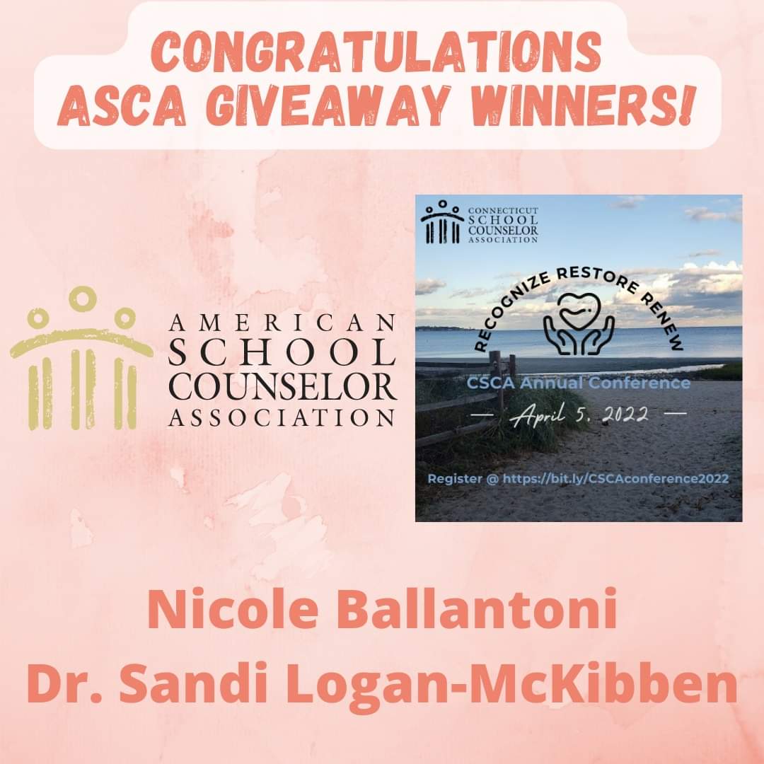 CSCA_Counseling's tweet photo. Congratulations to our giveaway winners from today's conference! Swipe to see them all! Thanks to @ASCAtweets and @AngCleveland for your gifts! #csca22 https://t.co/kQ2PGIeEVw