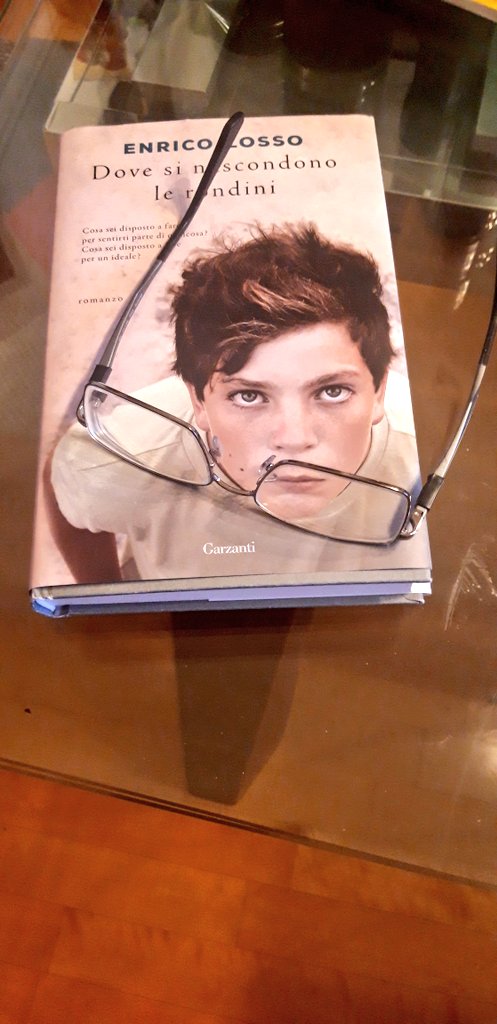 Vi aspetto domani alle 18 alle <a href="/librerieCoop/">Librerie.coop</a> Ambasciatori a Bologna. Presento il romanzo di <a href="/EnricoLosso/">Enrico Losso</a> "Dove si nascondono le rondini" <a href="/garzantilibri/">Garzanti Libri</a>