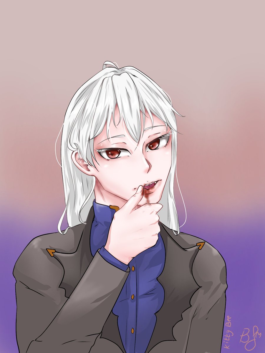 Kitty_BeeBoo's tweet photo. I thought it would be fun to see how I'd draw this now compared to back then...I still like vampire Yuri so much TwT 💗✨

@YurinoKoe https://t.co/MUWLTnZuxu