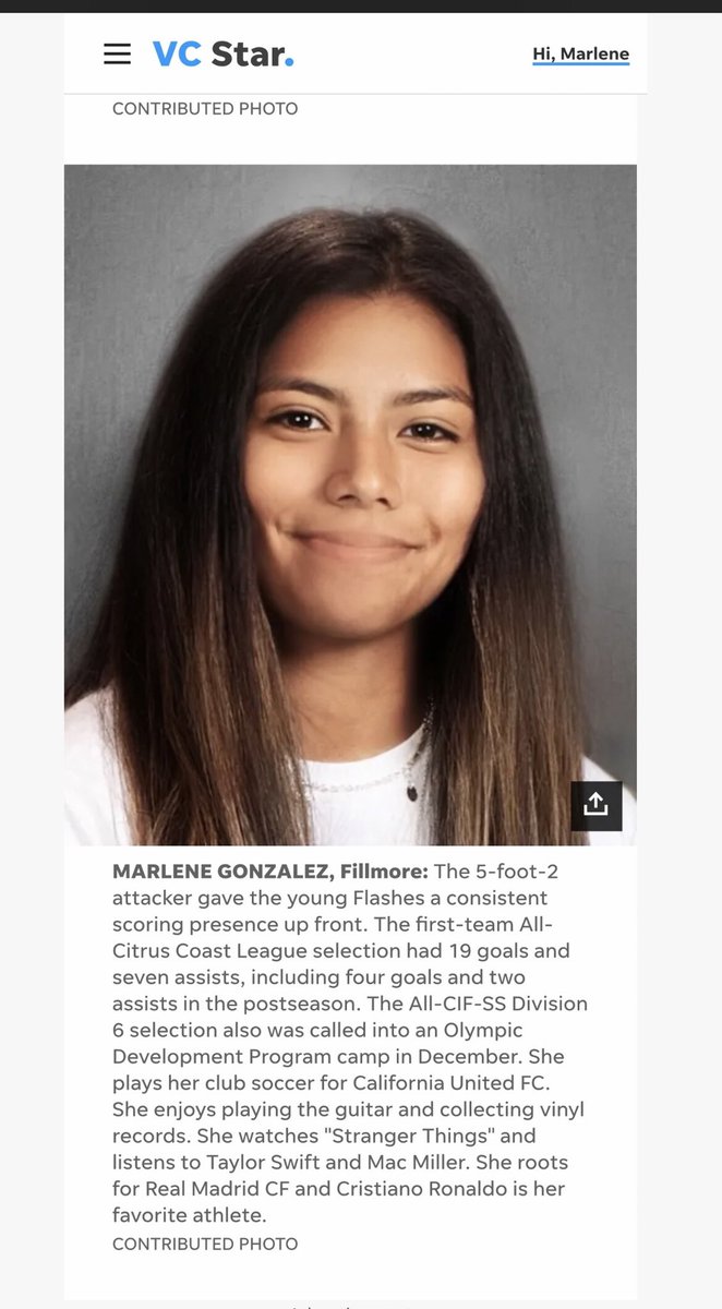 coachjrlomeli's tweet photo. Congrats to one of my long time players. Her hard work ethic has proven to payoff. Congrats Marlene! You earned it! Proud Coach https://t.co/tGclwlWiBY
