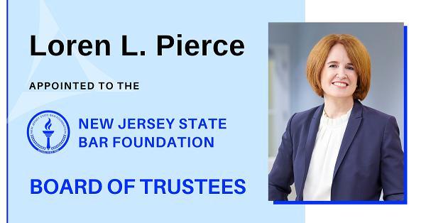 BresslerLaw's tweet photo. We are proud to announce that #Bressler’s Loren Pierce has been appointed to the Board of Trustees of the @NJStateBarFdn. Congratulations, Loren!
https://t.co/HFsuXWxxDg https://t.co/wYMfdOoa8S