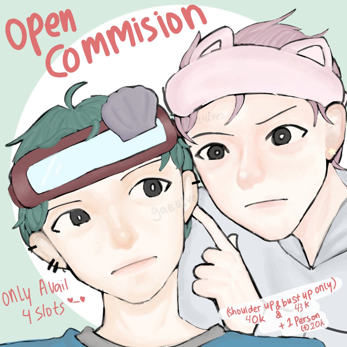 alleeun's tweet photo. OPEN COMMISSION !

yep, i'm still in need of more money so i'm opening a commission with a different style, scroll for more information about it, rt &amp; like would be very appreciated. <3

#commission #artidn #zonakaryaid #commisionsopen https://t.co/v4byimpZhZ