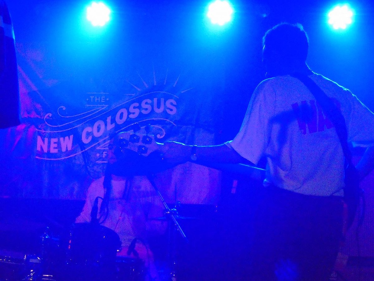 Curated479's tweet photo. Fake Friends Live on site + YouTube

@hauseplants preforming @ Arleen’s Grocery for the @newcolossusfestival 

@daniwhizzbang , @jantonions , &amp; @jsimoes95 https://t.co/Lm0QwcbHUA
