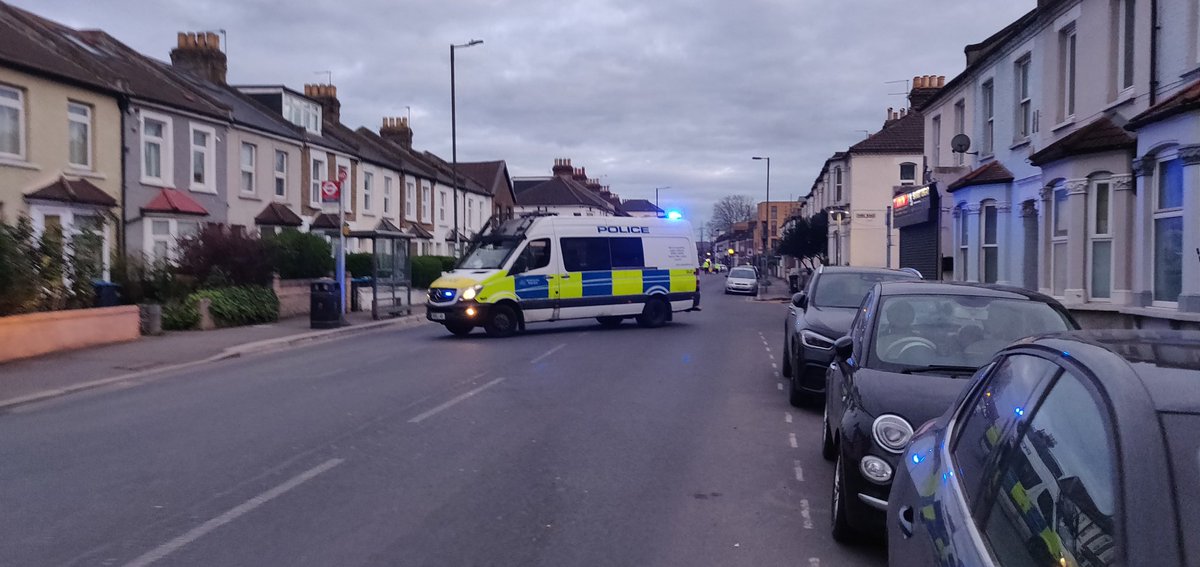 Gas Explosion under pavement - Haydons Road is Closed !