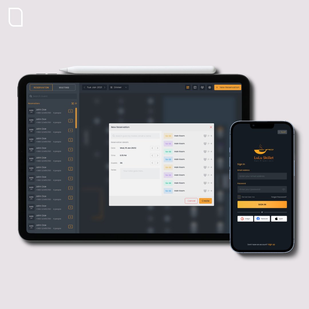 LimeTech's tweet photo. Portfolio spotlight: LimeTech-made. UI layouts for a restaurant booking app LuLu Skillet: https://t.co/MGNnaB6U5g

#limetech #appdeveloper #mobileappdesign #ui #appdevelopmentcompany #bookingapp #restaurantapp #appconcept #startups #smallbusiness #technology https://t.co/Iu7BVCqddu
