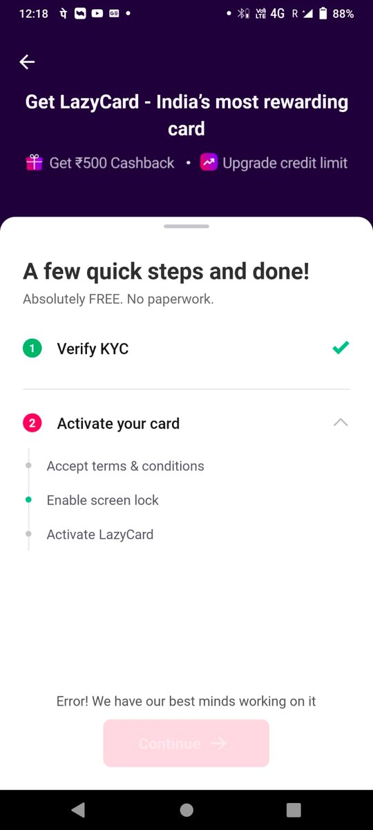 eashvij's tweet image. @Lazy_Pay just wondering how lazy you are to solve this...it has been months like this...
#lazysupport
#badcustomerservice