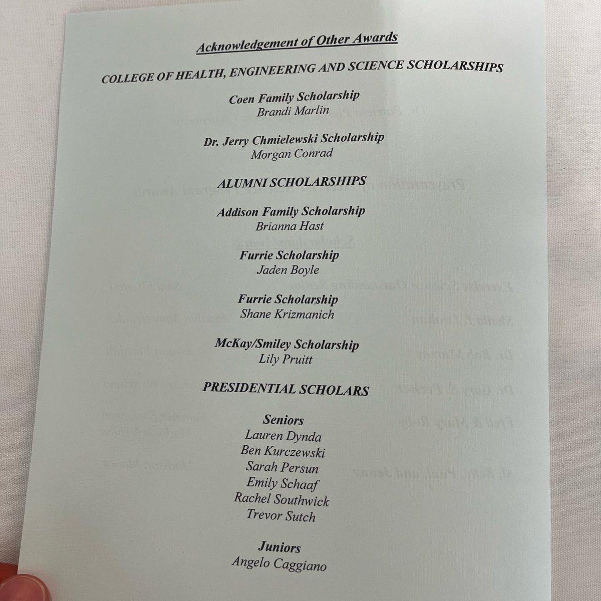 SRUExSci's tweet image. As a faculty we could not be more excited to celebrate the amazing achievements of our ExSci majors. Join us in celebrating our scholarship and award winners. Congrats to all for making SRU such an amazing place to be 🥳. #exercisescience #exercisesciencemajor #sru #slipperyrock