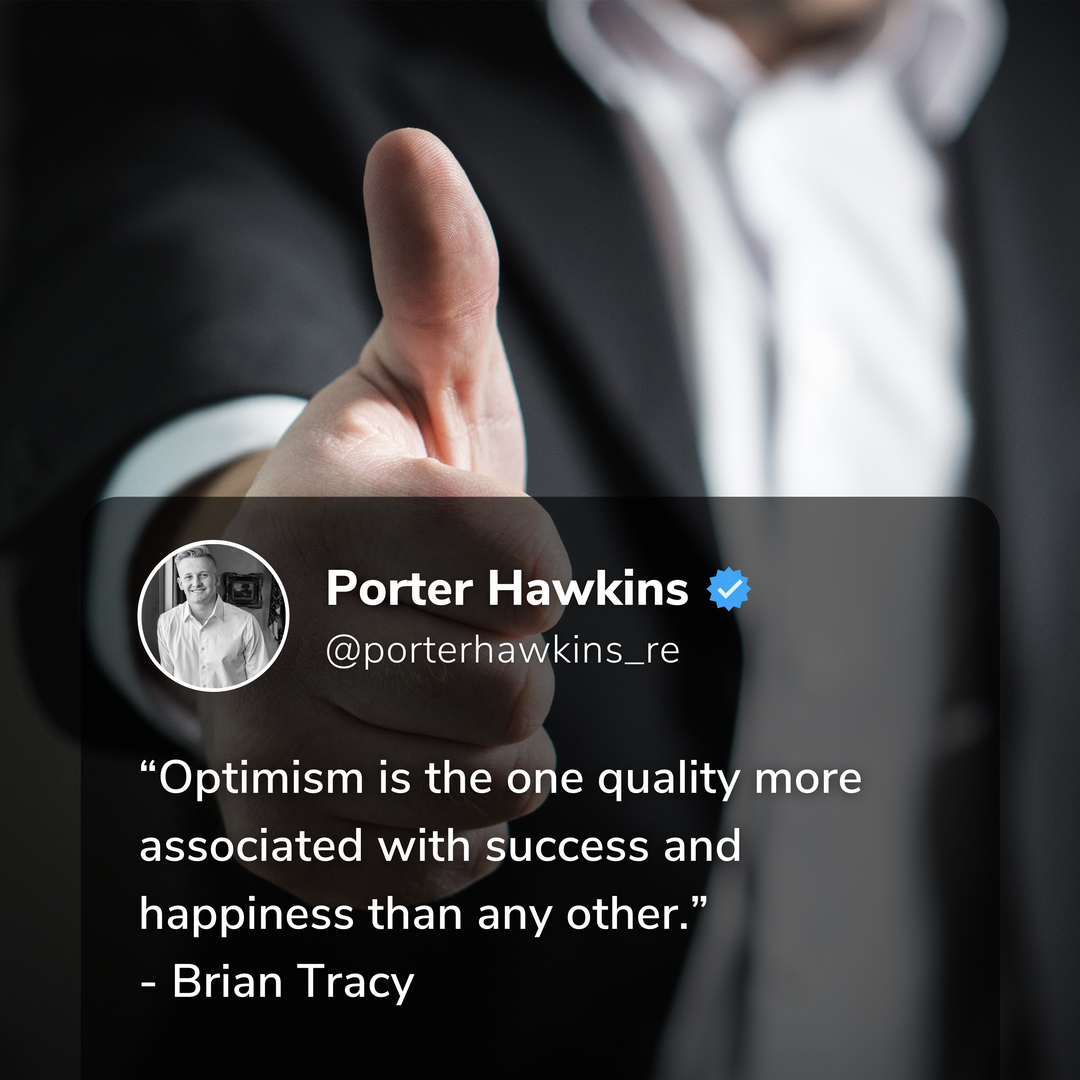 phawkkins's tweet image. Let your positivity and optimism inspire you and lead you to success.
-
-
-
-
-
#inspirational #success #gamechanger #entrepreneurmindset #entrepreneurquotes #businessmindset #motivation #mindset #goals #hardwork #persistence #knowledge #motivationalquotes #Visualize #dreambigwor