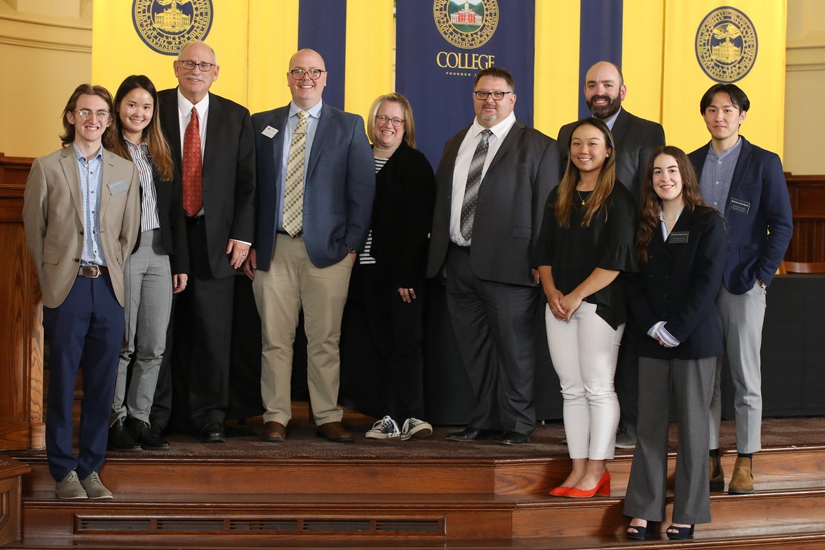 Allegheny College tweet media