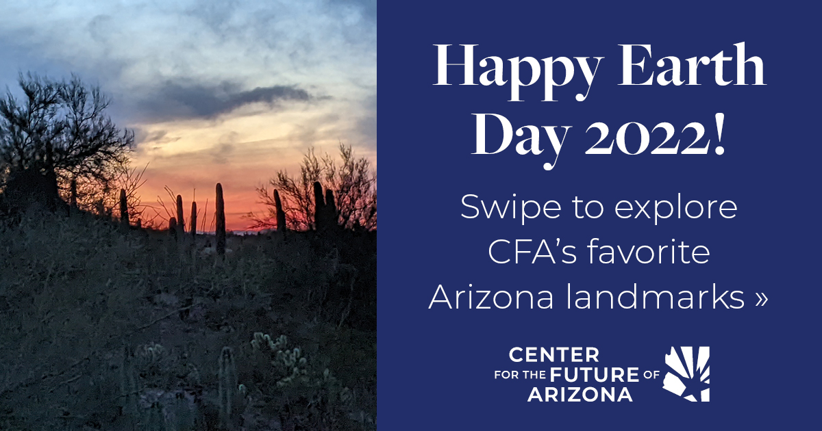 arizonafuture's tweet photo. Happy #EarthDay2022! 

Arizonans overwhelmingly agree that protecting Arizona’s natural areas is a critical part of achieving #TheArizonaWeWant. 

In celebration of Earth Day, we asked the CFA team to share their favorite places in Arizona - is your favorite on the list? https://t.co/tFSTGkDvPJ