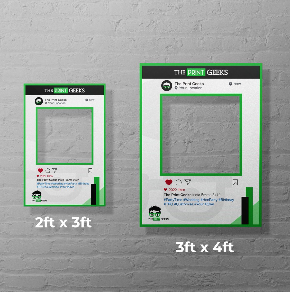 BrandGeeksDubln's tweet photo. These Insta Frames will help enhance the sparks of your party especially birthdays, weddings, hen-parties etc.
Customise your own here: https://t.co/ZsOrGW8Bom
Size: 2ft x 3ft and 3ft x 4ft
#Dublin #DublinHour #PrintGeeks https://t.co/48ONcywaNt