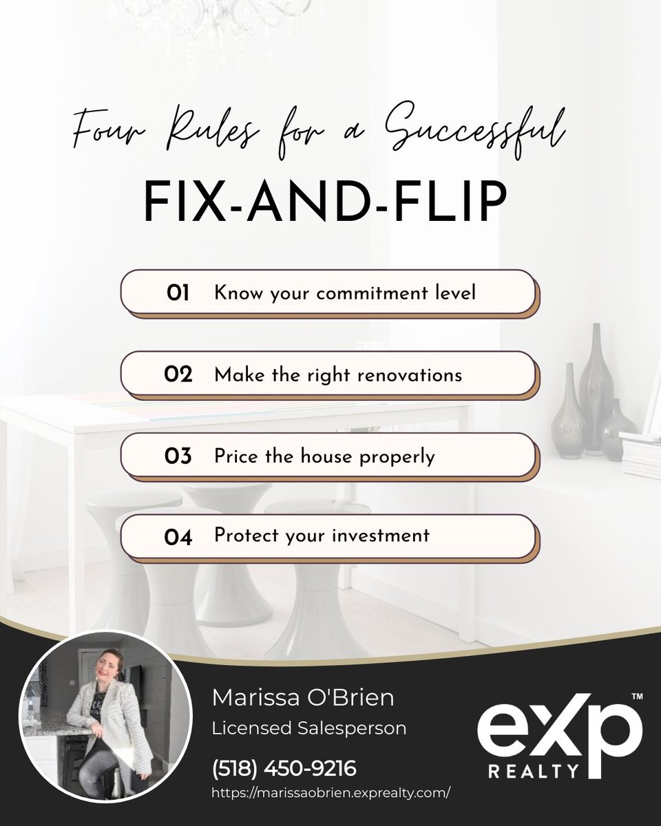 RealtorMarissaO's tweet photo. When it comes to making money in real estate, there are two ways—traditional buying &amp; selling and the newer method of fix&amp;flip deals. 👉 
#homeforsale #luxuryhomes #realty #realestatelife #milliondollarlisting #firsttimehomebuyer #mortgage #flippinghouses #fixandflip https://t.co/p3kWO0ko30