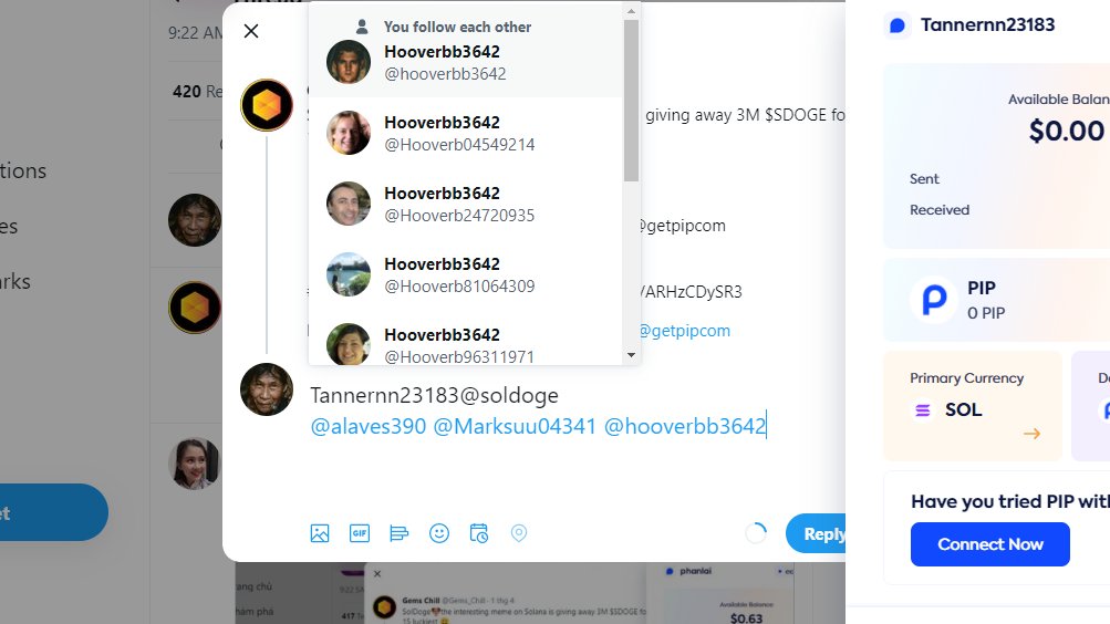 Tannernn23183's tweet photo. @Gems_Chill @SolanaDoge @getpipcom Tannernn23183@soldoge
@alaves390 @Marksuu04341 @hooverbb3642 https://t.co/Daq89roDev