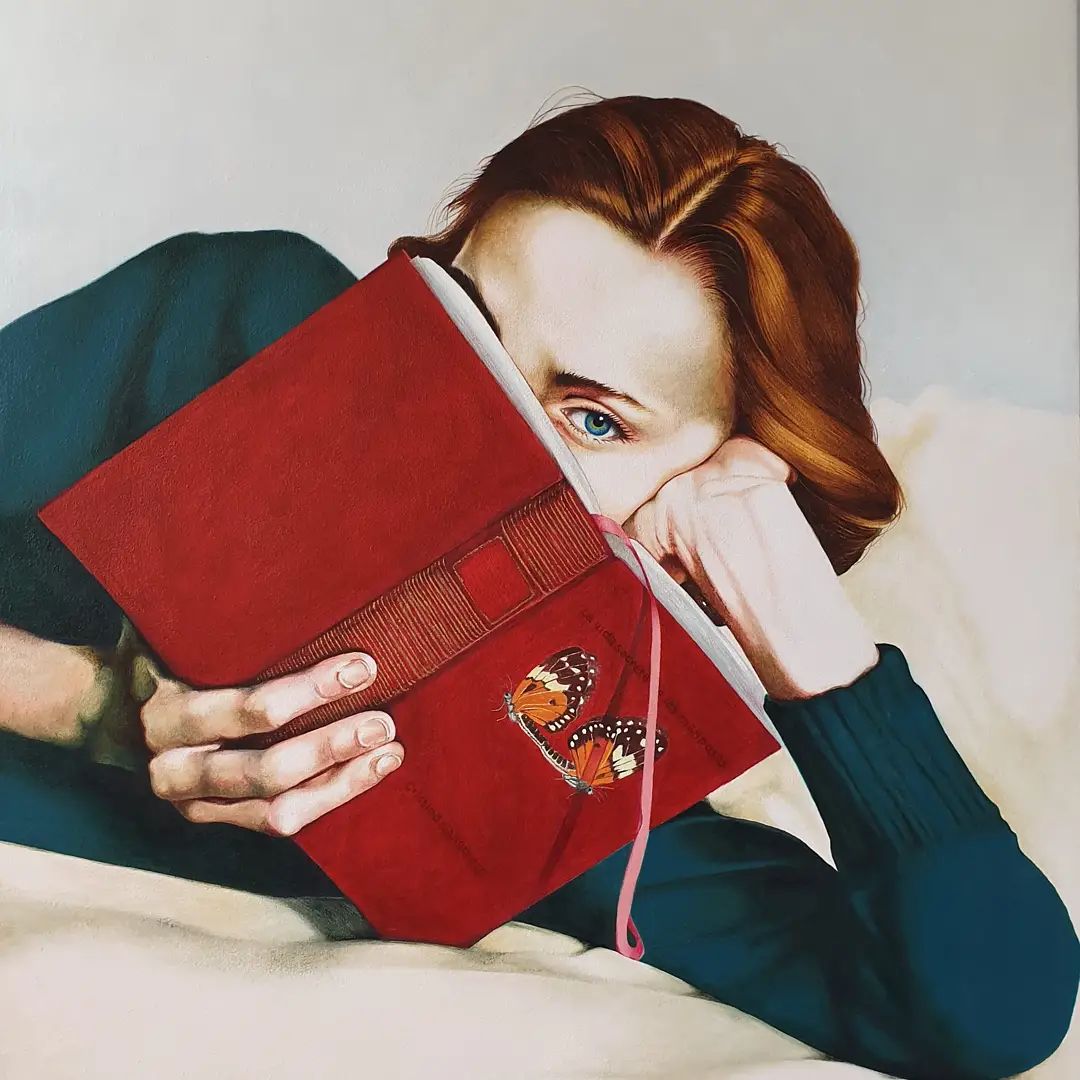 Nata_Arts's tweet photo. "Books are beautiful, aren't they? After reading just one sentence, you can immediately wallow in dreams. I think the reader is and feels much more than the author put into his work." /"Tokyo Ghoul" Tsukiyama Shū/
Artist Cristina Canamero. https://t.co/JChPJqFR1y