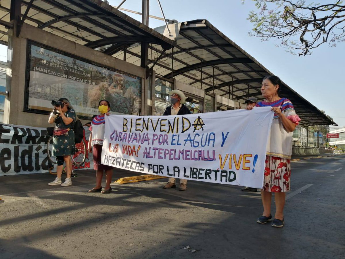 [Internacional]

#5A Bienvenida de la Comunidad Ricardo Flores Magón #Oaxaca a la Caravana por el Agua.