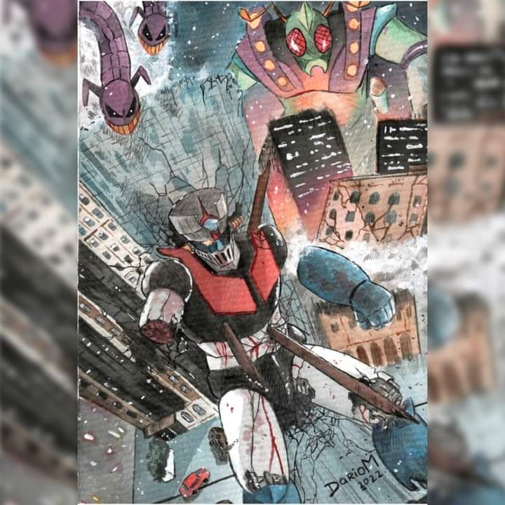 Mazinger Z
#Robot #mazinger #AnimeJapan #kojikabuto #watercolor #acuarela #ComicArt