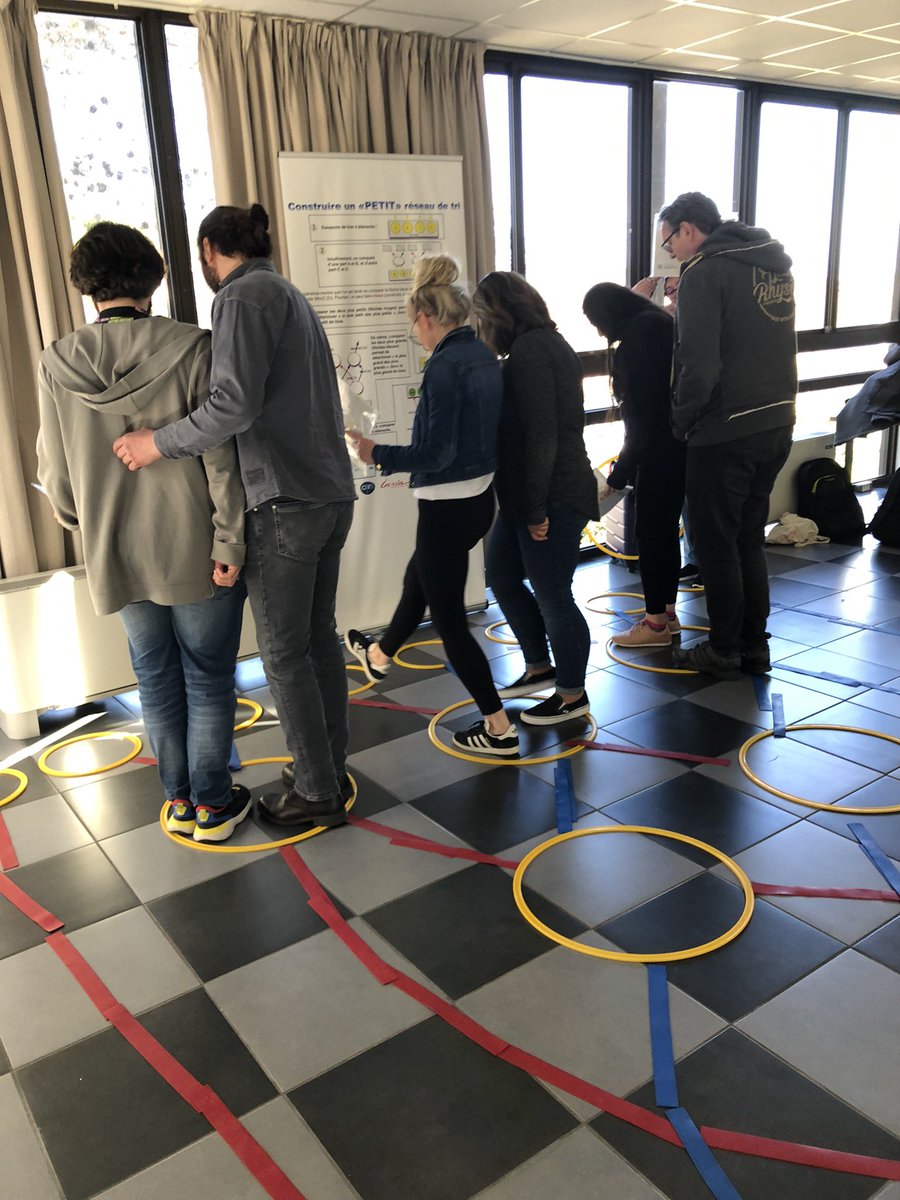 Anaimont9's tweet photo. Today at @Terra_Numerica learning #computationalthinking through unplugged activities for education @DorianMazauric @thierryvieville @margaridaromero #5c21 @UnpluggedQuest @KurmenStephany @najat_fahed @StClairLefevre https://t.co/c2HYou2fnB