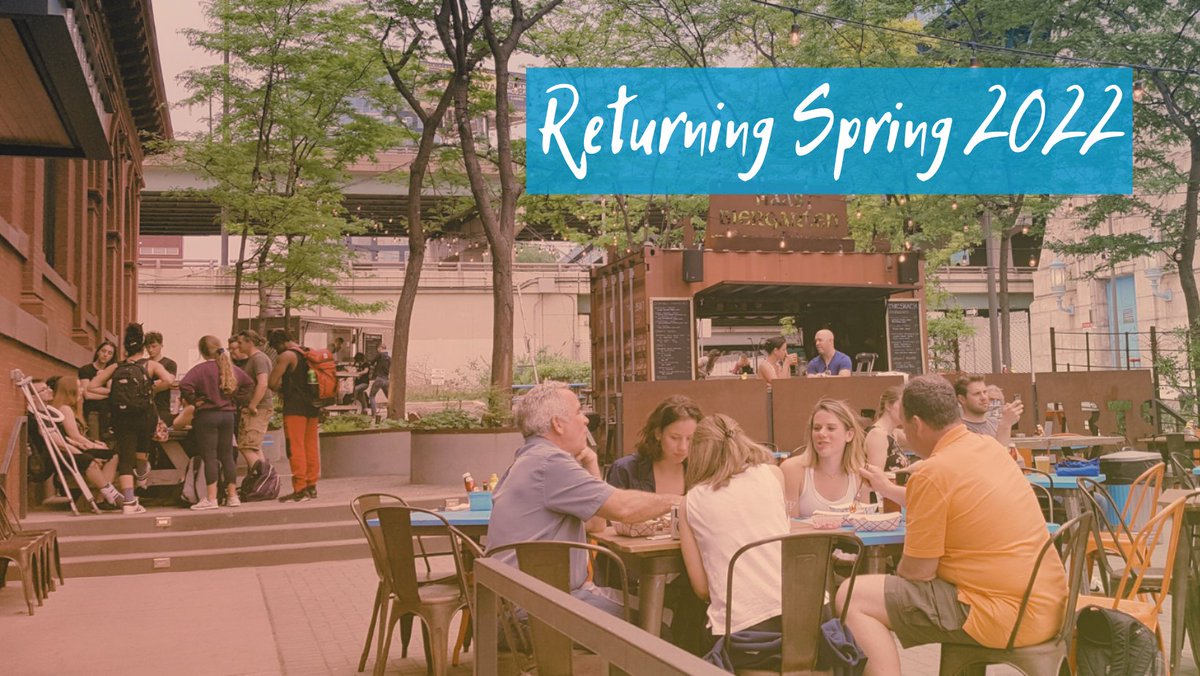 Buds in the Biergarten can only mean one thing: spring is coming back. And so are we. More soon!