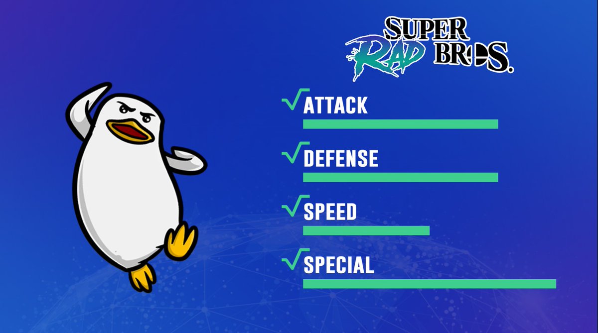 PenguinsXRD's tweet photo. ๐จ ARE YOU READY TO RUMBLE?! ๐จ
The stats of our #NFT, Radical Penguins, are in! Let's show everyone how strong #RADIX is
To win a random #NFT:
โ
Quote-Retweet #SuperRadBros
โ
Like/Retweet
โ
Follow The Rules of our Original #SuperRadBros Tweet https://t.co/tAZMpG1nxS
