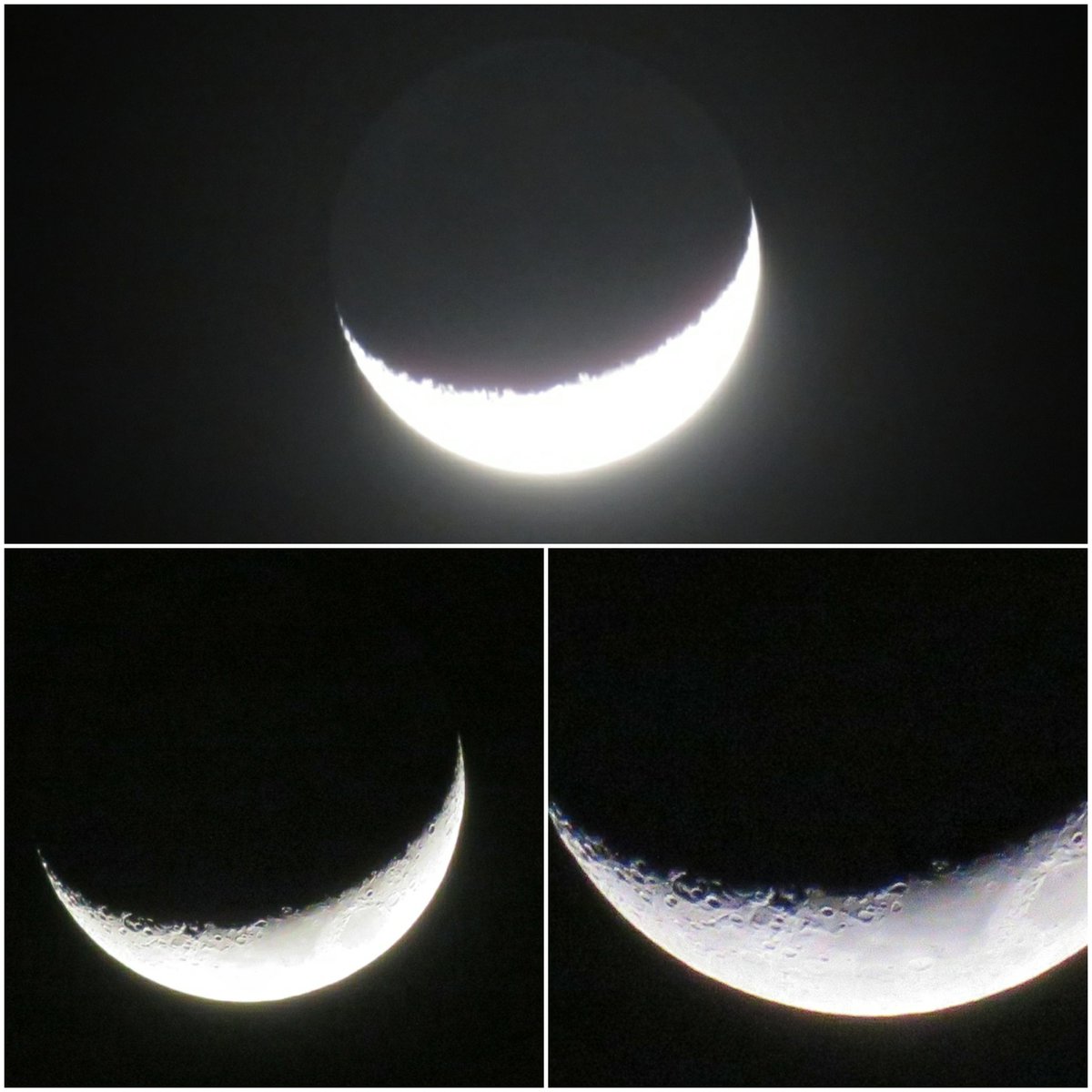 trhonymohamed's tweet photo. The waxing crescent moon at 19% illuminated
Tripoli,Libya. Tuesday ,April 5th, 2022 at 8:22 PM.
#Moon
#Luna
#NasaRocket
#ObservetheMoon
#MoonHour
@MoonHour321
@TheStormHour
@ThePhotoHour
@NASAMoon
#Astronomy
#Astrophotography
#canonphotography https://t.co/RD4McgSQAP