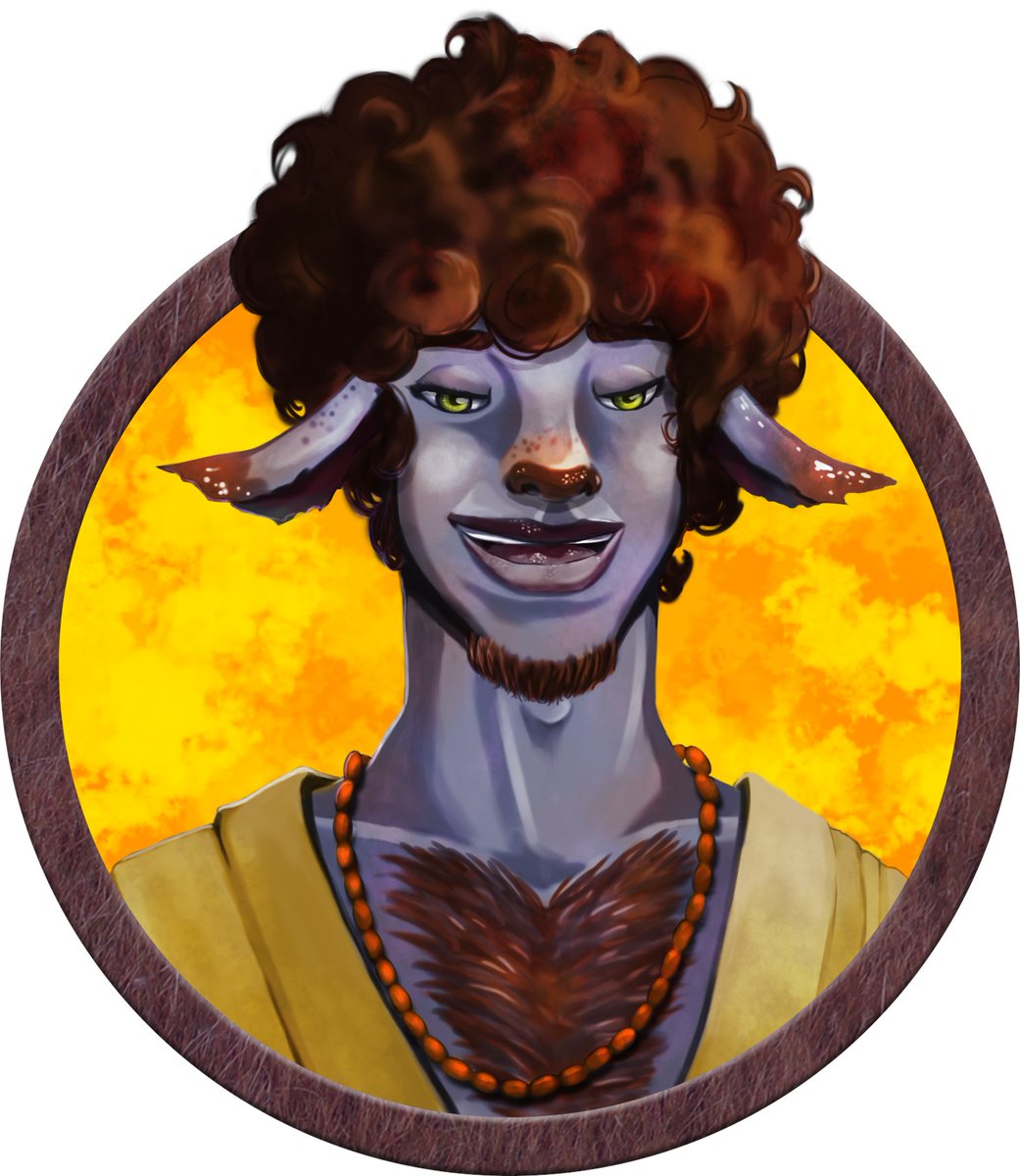 luigiartz's tweet photo. Following up on these #DnD characters, this one is Fabin, the firbolg monk! https://t.co/0qj1Croh10