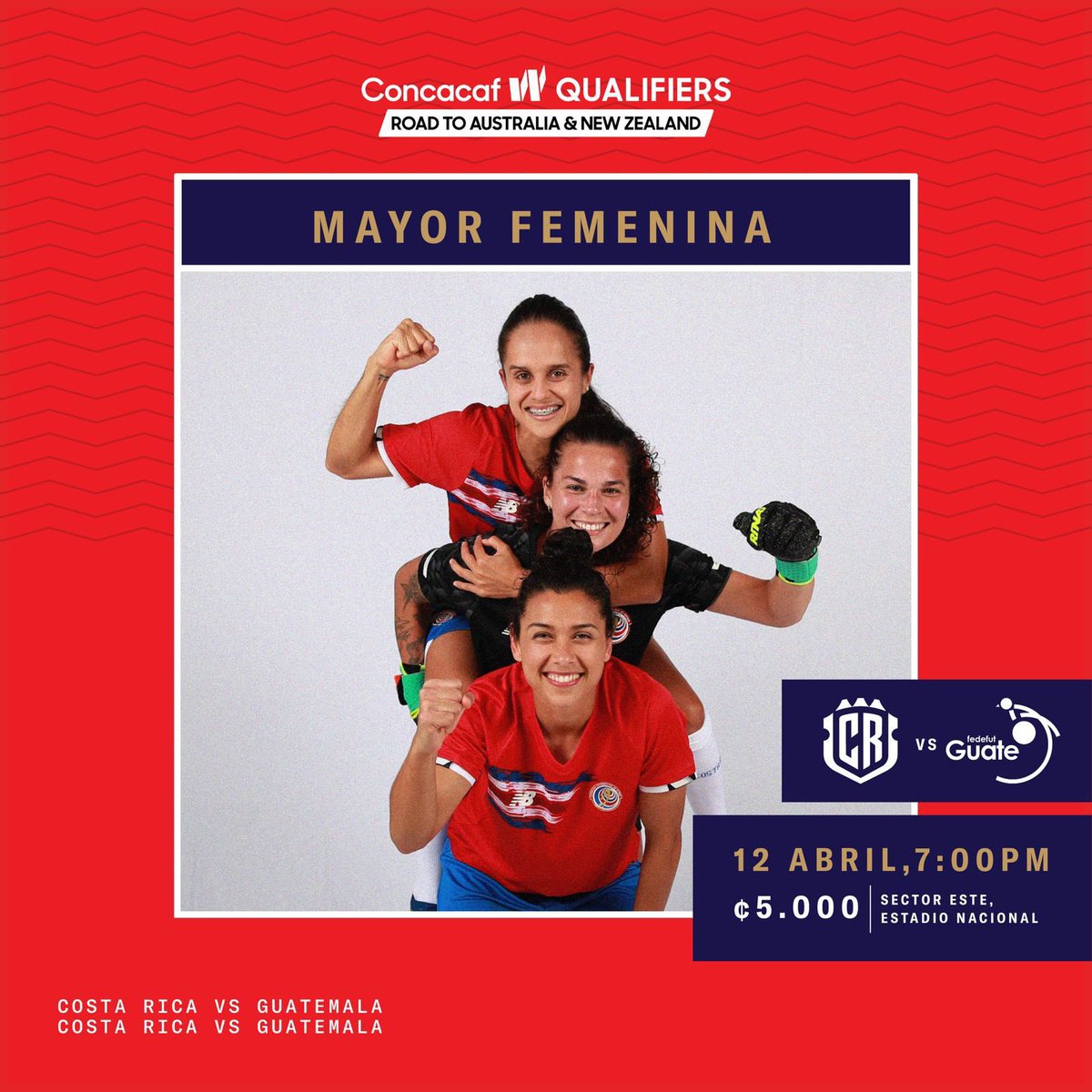 Nos vemos en el Nacional 🇨🇷