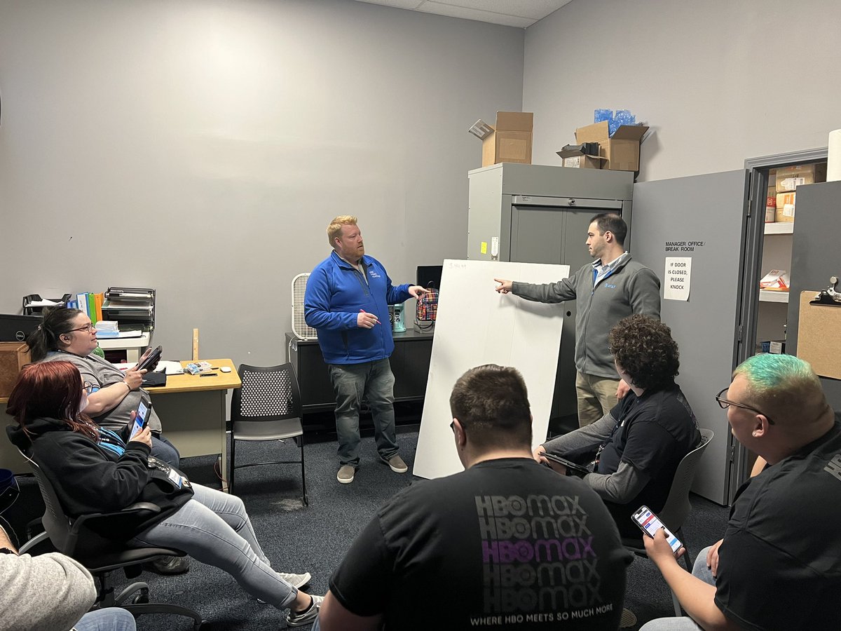 It’s a great day when the signature team visits. Thank you <a href="/ptuscano/">Patrick Tuscano</a> for training our Master Wireless partners on all things sig and FirstNet!! #MakingWaves #SignatureMoves <a href="/GreaterLakesMkt/">Greater Lakes Market 🌊</a> <a href="/S1GLM_/">GLM Signature Team</a> <a href="/Jason_Ziemba/">Jason Ziemba</a> <a href="/trevherringSR/">Trevis Herrington</a> <a href="/TomMonahan10/">Tom Monahan</a>