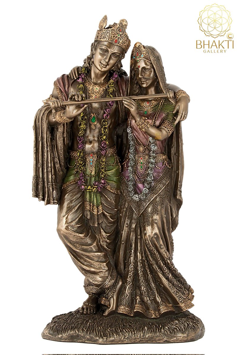 BhaktiGallery's tweet image. Radha Krishna Statue, 11 Inch Radha Krisna Sculpture, Hindu Divine Couple Idol, Krsna Radhe Murty, Radha-Krishna Figurine #lordkrishnastatue #bronzeradhakrishna #radhakrishnastatue #krishnaradhastatue #radhakrishnamurti #radhakrishnmurti #radhakrishnaidol etsy.me/35NK7J6