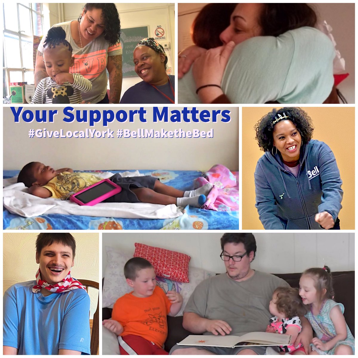 Kameo said, "The unemployment wasn't coming in. My bills piled up then I found out I had stage 4 cancer. Next Door was able to help me as I was in the process of getting evicted. It was a blessing.” Find out how you support programs like Next Door at bellsocialization.com.