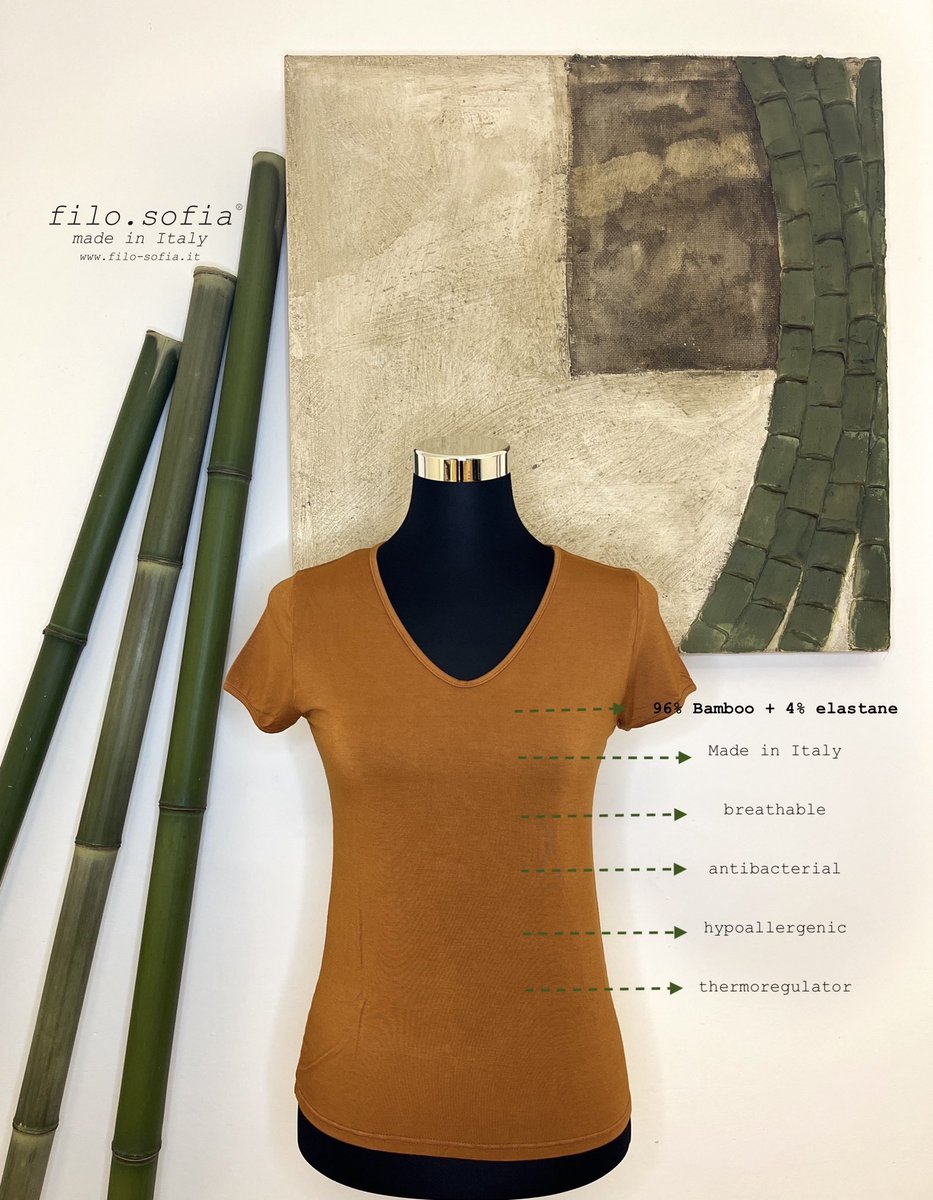 andreacorrad's tweet photo. T-shirt in Bamboo Made in Italy. Nella semplicità dello stile c'è un mix rivoluzionario di praticità ed ecosostenibilità. Morbide al tatto, traspiranti, ipoallergeniche, antimicrobiche, termoregolatrici.  https://t.co/BdN0NNtQte #sostenibilità #fashion https://t.co/R9pfZRSr9C