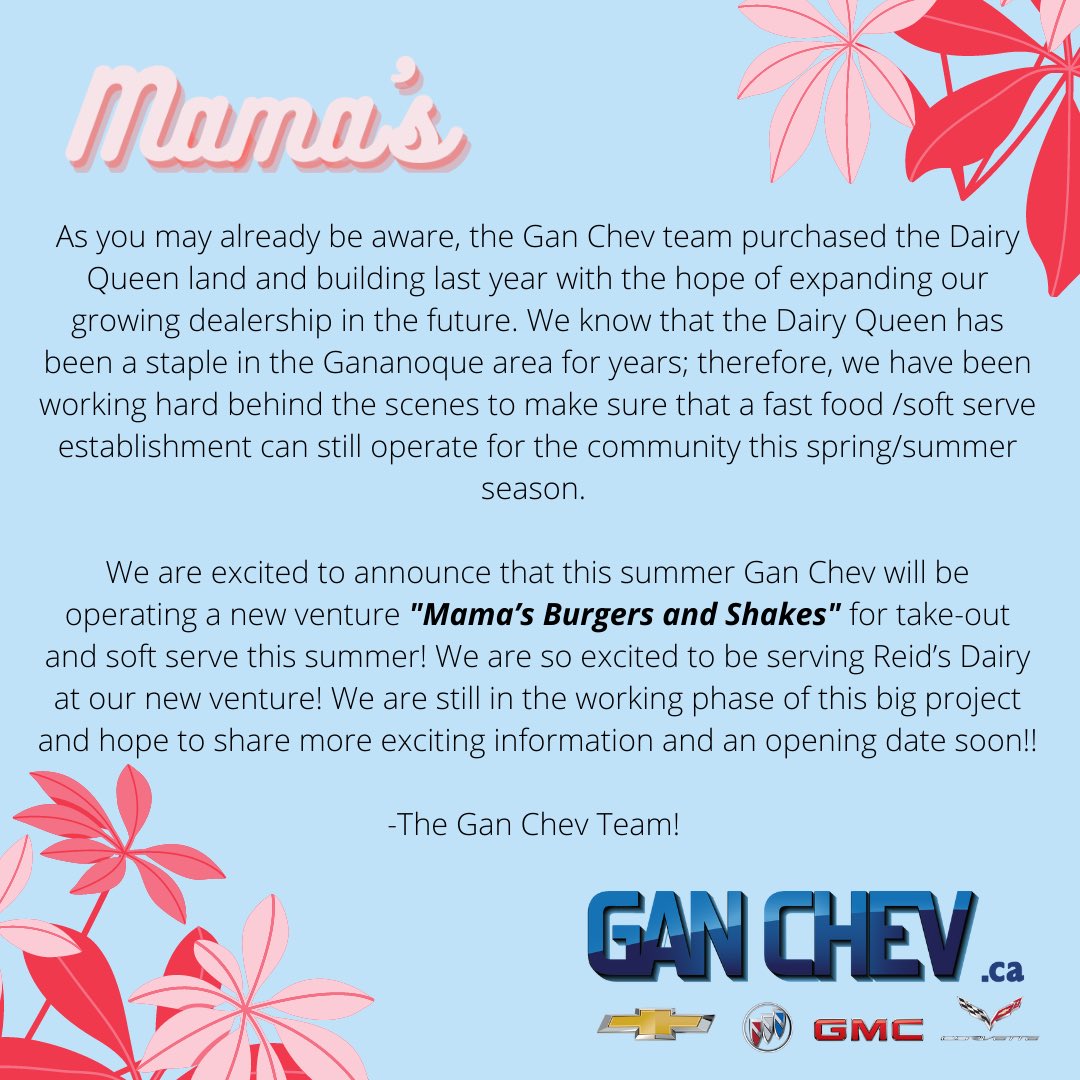 Gananoque Chevrolet tweet media