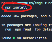 goncy's tweet photo. Cuando hablemos de DX hablemos de que npm tiene un alias para que si haces `npm isntall` te haga el install correctamente por que saben que somos brutos que escribimos mal. https://t.co/S4cdAJUeF9