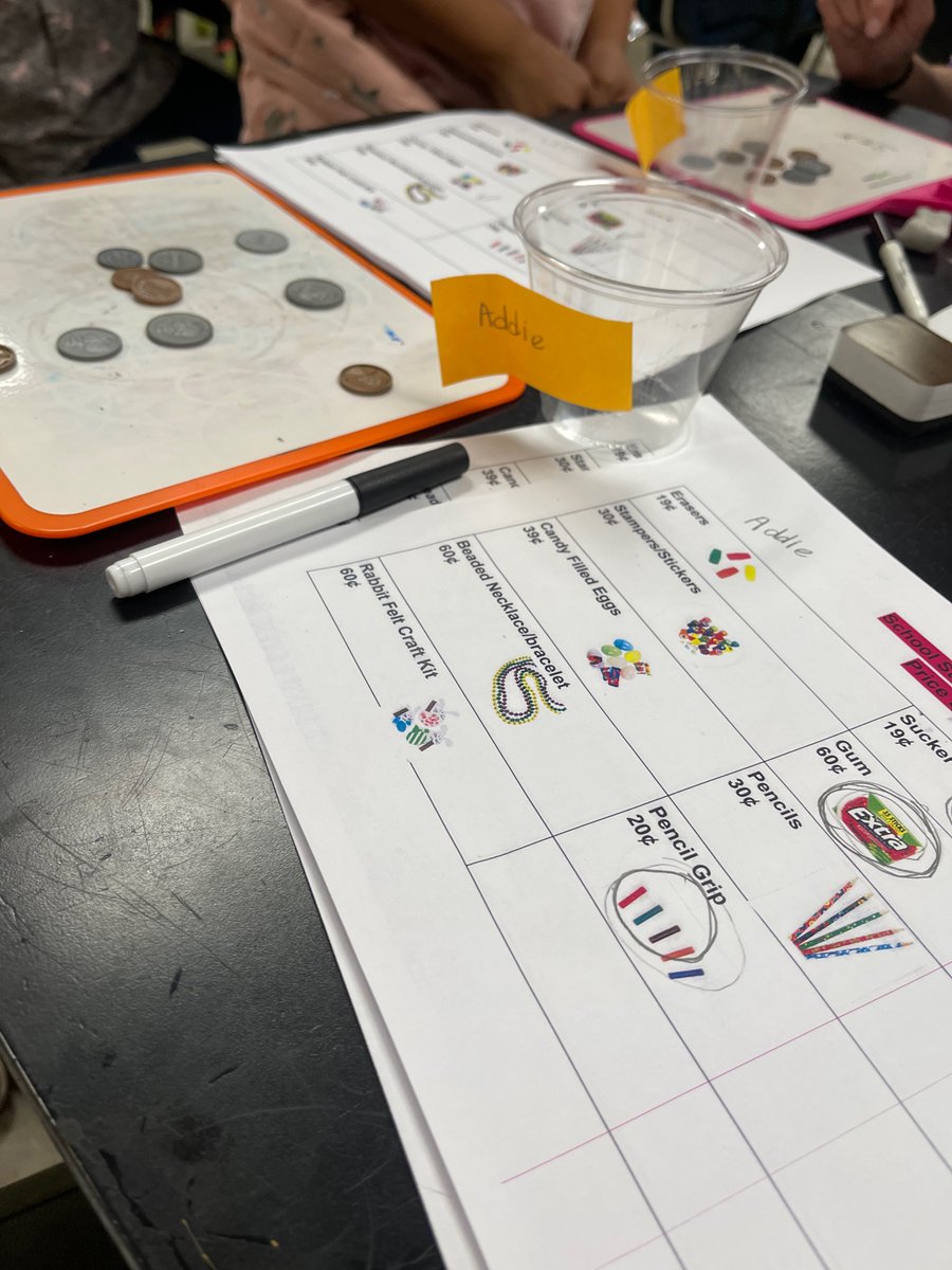 We are closing out this second grade money coaching cycle with a little fun! The students are counting money to make a plan and purchase items from “The Second Grade School Store”. <a href="/ElemAsbury/">Asbury Elementary</a> <a href="/AmstiUAH/">AMSTI-UAH</a>