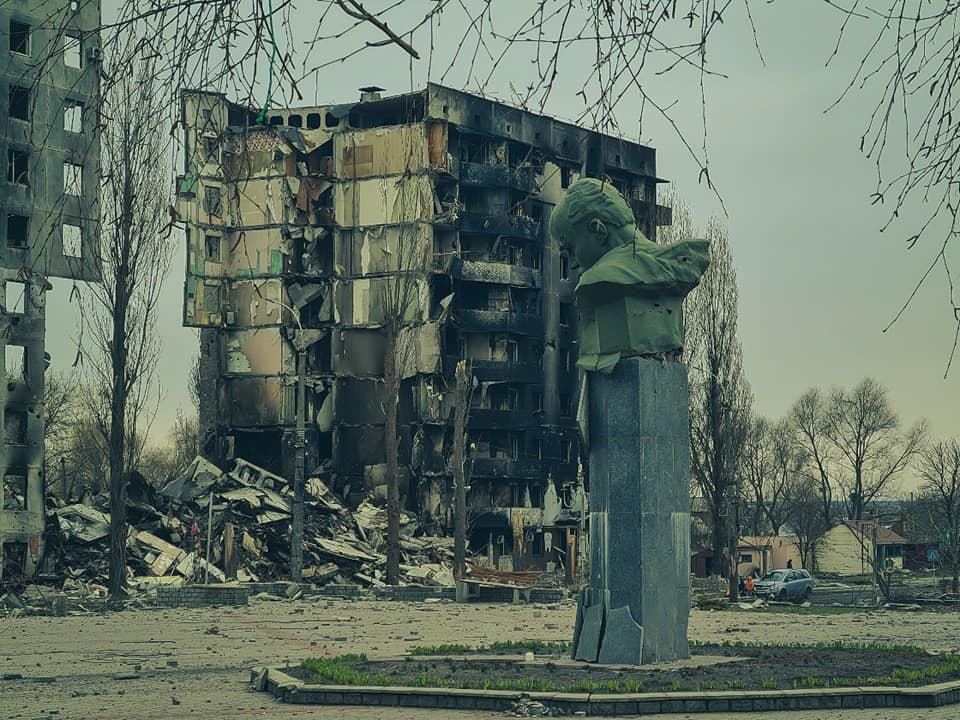 AlexandruC4's tweet photo. Pictures start to emerge from Borodyanka https://t.co/7DS04QjEKV