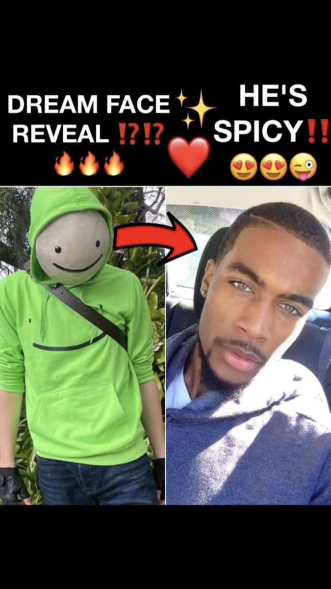 bocihere's tweet photo. guys i just found dream face reveal https://t.co/GbtKvA80qG