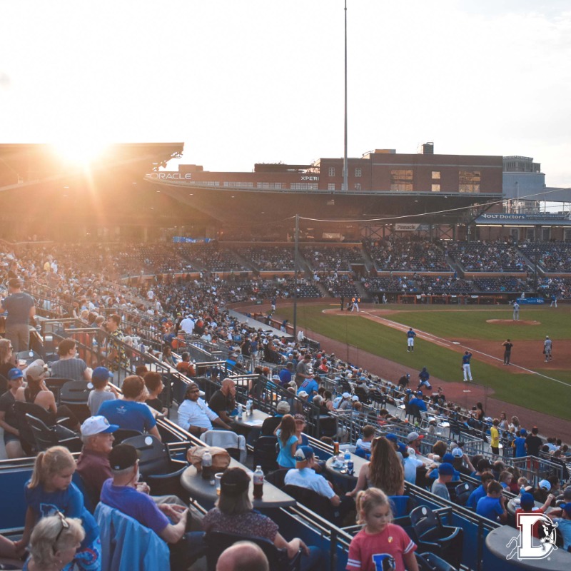 DurhamBulls's tweet photo. 1 week away from Opening Night with post-game fireworks, y'all!

ONE. WEEK.