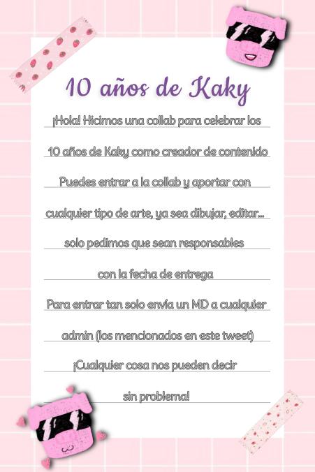 Laguer__'s tweet photo. ¡Buenas! Soy Lag y vengo a inaugurar un nuevo CubiCollab, esta vez para un cerdito muy especial que empieza por KA y termina por KY que cumple 10 años en YT.
Pueden participar: Animadores, dibujantes, escritores y editores.
El Collab será SIMILAR al de Rich.

#Cubicollabs https://t.co/uhBKBXwBfB