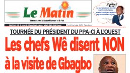 LorisPatdi's tweet photo. #CIV225 #RLG
Pourquoi cette fébrilité du régime #RHDP face une visite de compassion au Digne Peuple Wê ?
En Afrique, pleurer avec celui qui pleure est une marque de considération.
Alors, laisons le #PrésidentGbagbo essuyer les larmes de ses parents Guéré et Wobé !!!
#RZPNCM https://t.co/SNFjFPXSSk