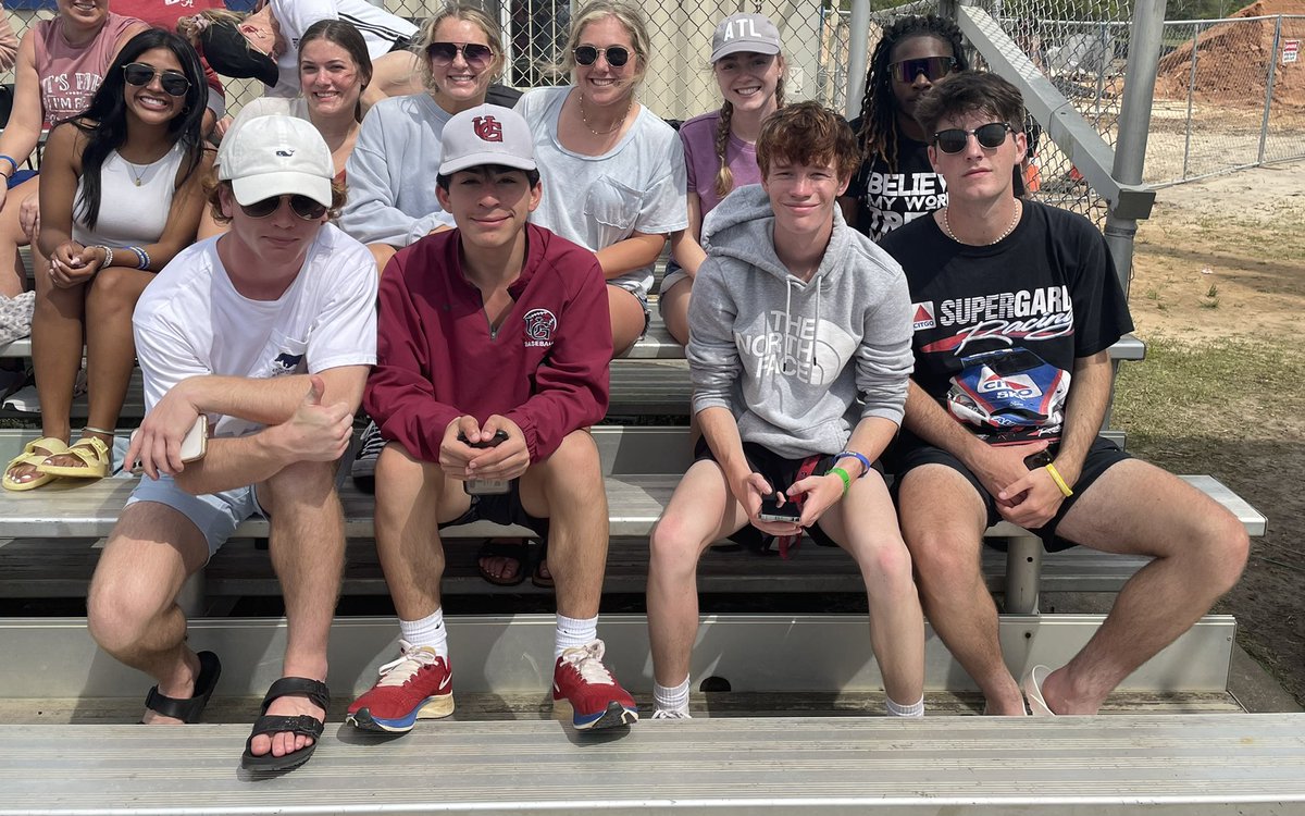 Some of our students taking some time on spring break to support our baseball team!! We got a big win yesterday and hoping for another today! 📍 Panama City Beach Let’s go UG! @UnionGroveAD