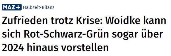 Zittert nicht - vorstellen hat er gesagt.
Das können wir hoffentlich noch ändern.