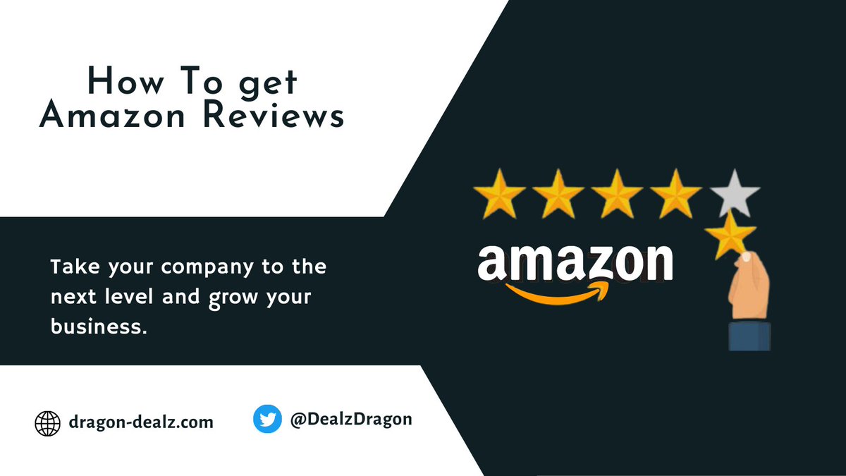 2022 is the Year of Reviews

dragon-dealz.com/master-fba-sec…

#business #Entrepreneurship #Entrepreneurs #Amazon #amazonposition #AmazonPrime  #amazonfba