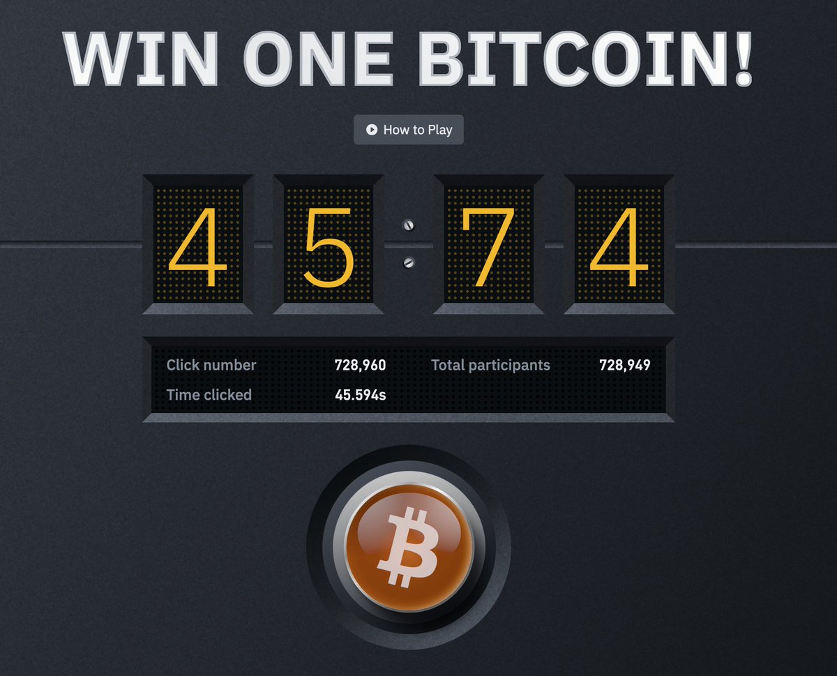 emuscolino's tweet photo. #BitcoinButton #Binance. https://t.co/6GEN7fvsDW