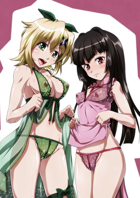 ナイトドレスきりしら٩( 'ω' )و

「これでクリスせんぱいの所に突撃するデース」

調のショーツも切ちゃんと同じデザイン、これがマイジャスティス( ˘ω˘) 