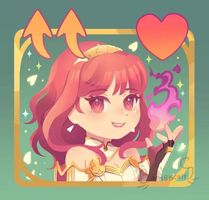 [ Fire Emblem ]
Lovebird Duo Alm and Celica 💚❤️
#FireEmblem 