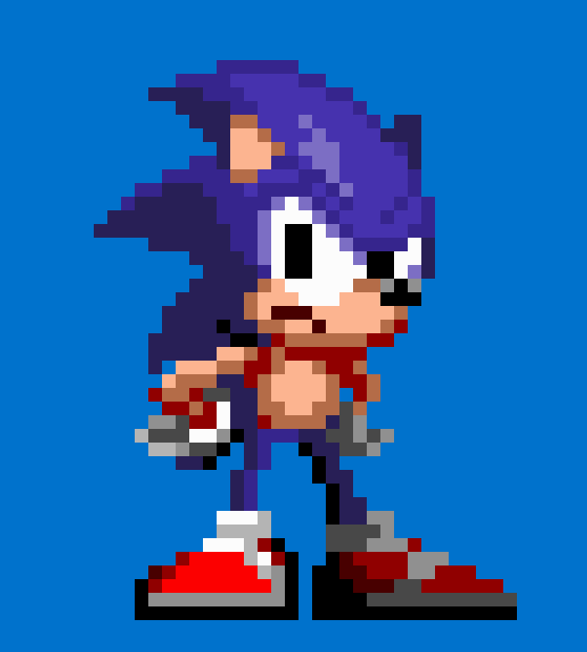 Classic sonic, Sonic, Pixel animation