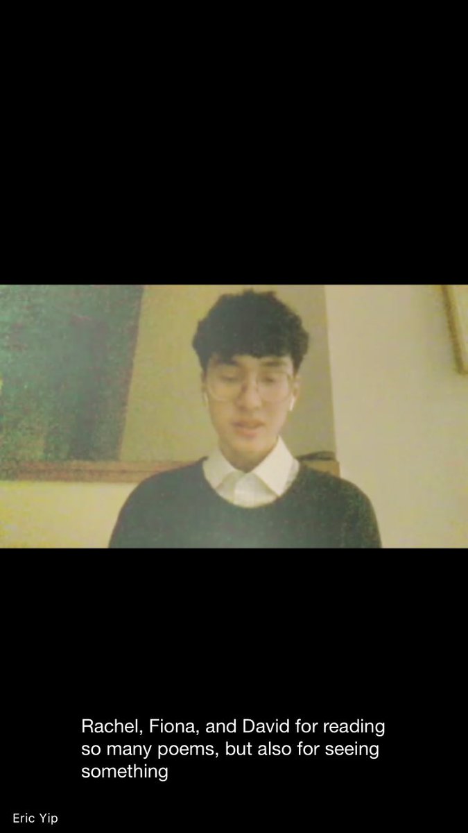 jennywcreative's tweet photo. Amazing to hear all the winners and shortlisted poets in the NPC @PoetrySociety in tonight’s reading, and moving to hear HK poet Eric Yip read. Every poem is a bright window. https://t.co/s5dbmLJVY5