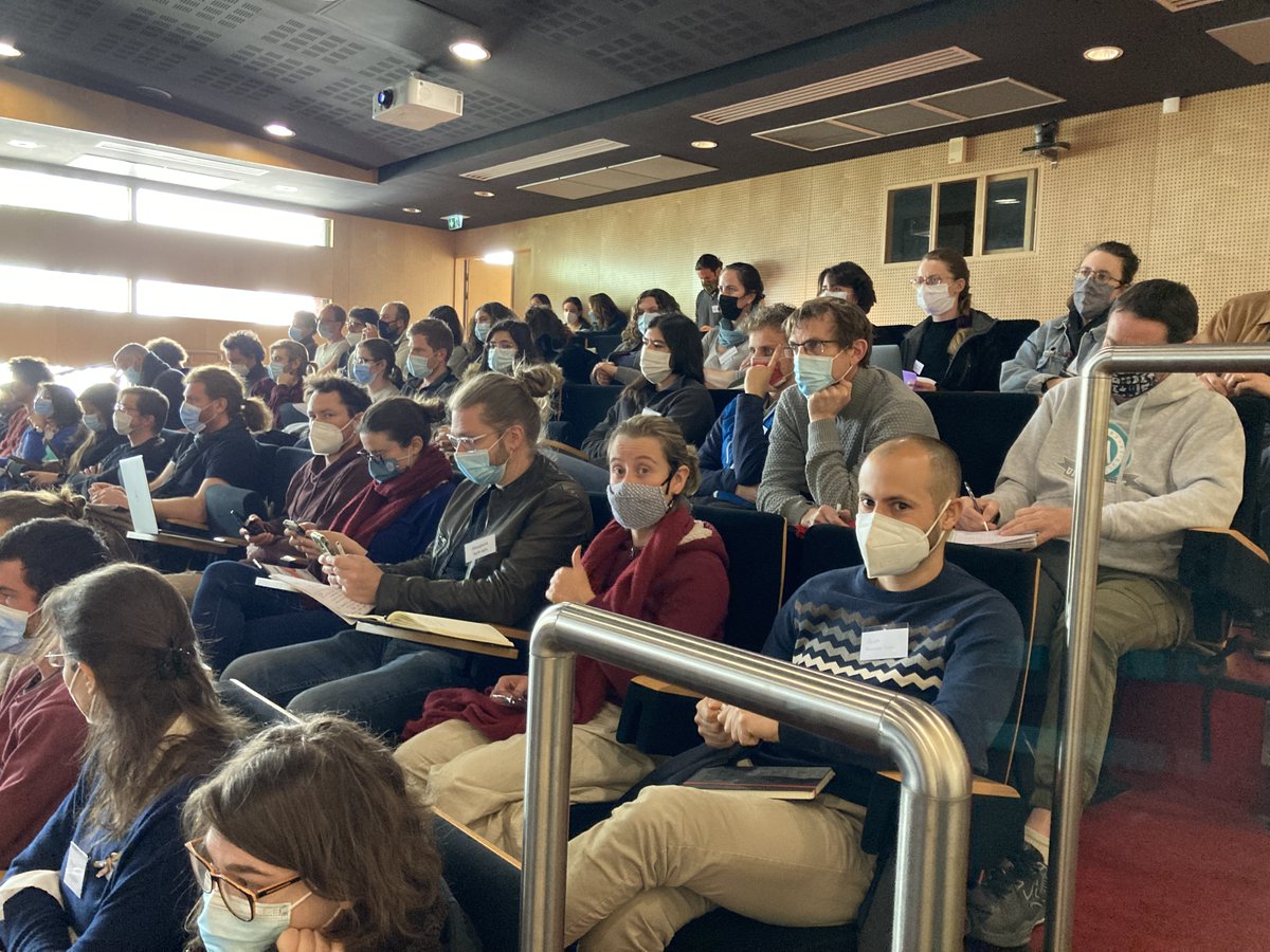 oaggimenez's tweet photo. It was a blast 🥳 We all enjoyed some much catching up in real life. Till next time 🥰 @INEE_CNRS @CNRS_OccitaniE @cefemontpellier @twitthair1 @Ifremer_fr #gdrEcoStat https://t.co/NVLzvzL4RP