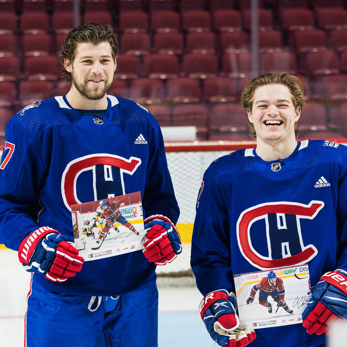 Canadiens Montréal on X: Donate $100 or more during today's