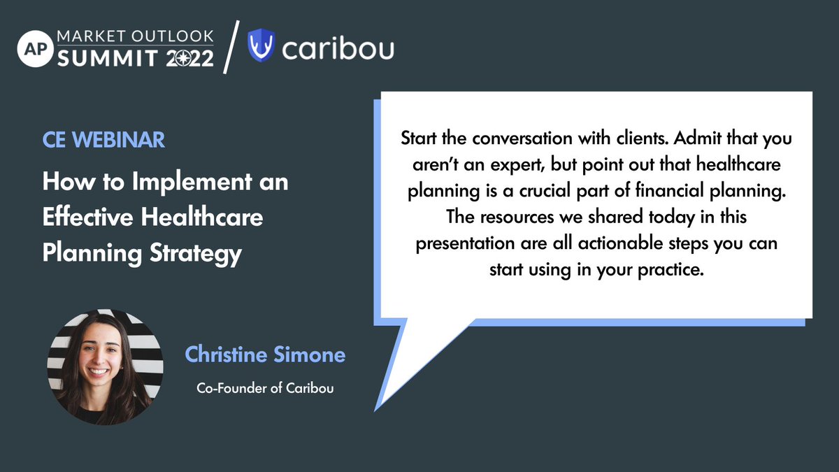 caribou_wealth's tweet photo. Audience question: "What’s the best way to get more confident in providing healthcare planning?"

Check out @chris_simone's answer below, and if you have more questions or want to start offering healthcare planning, contact us! 

https://t.co/VG9UTqZqcZ

#fintwit https://t.co/bGtXRPB1lh